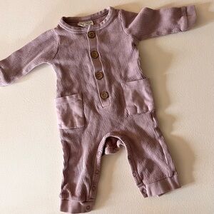 City Mouse waffle romper